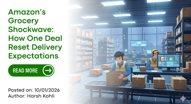 Amazon’s Grocery Shockwave: How One Deal Reset Delivery Expectations